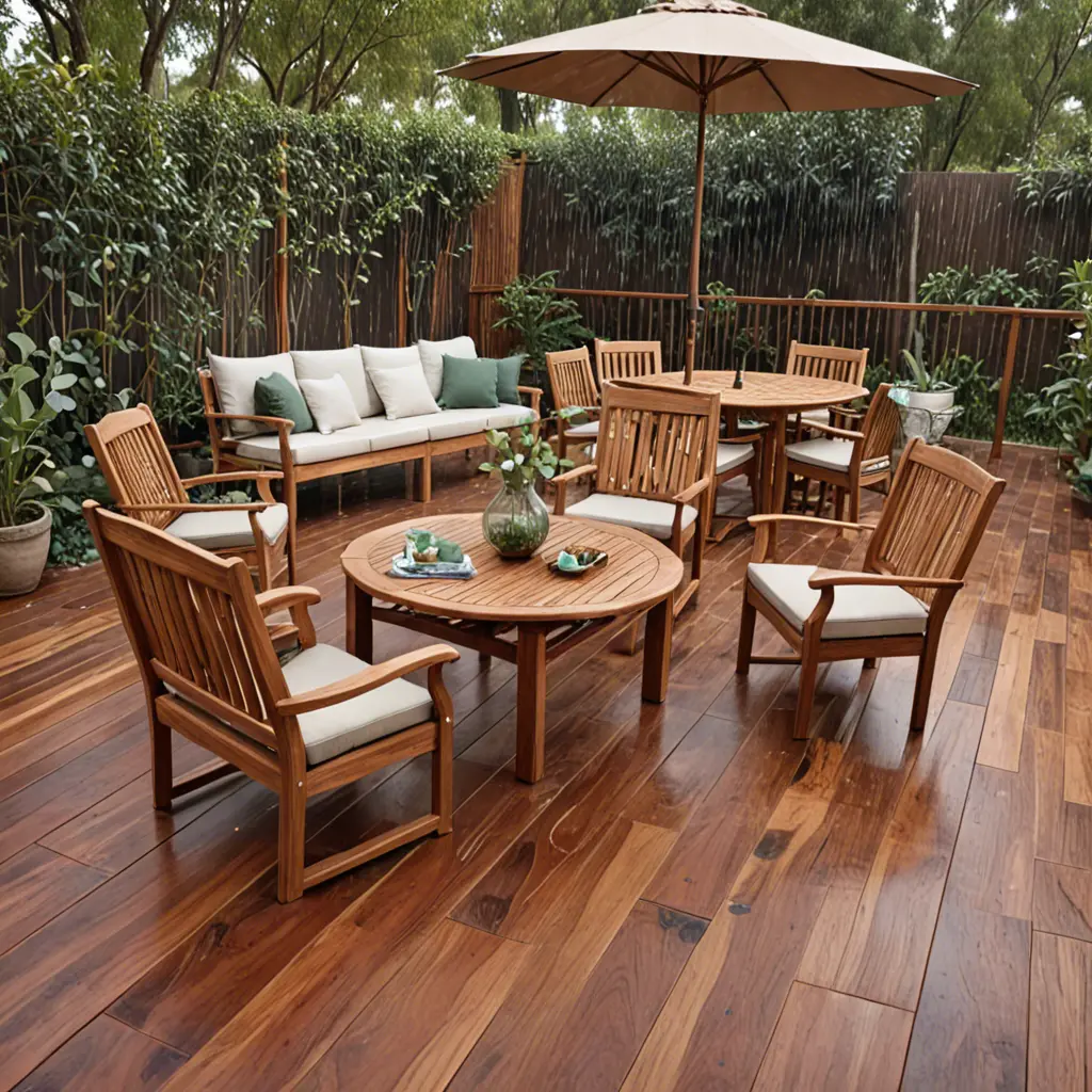 Wooden Patio Furniture
